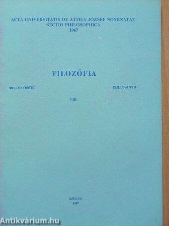 Filozófia VIII.