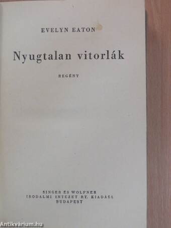 Nyugtalan vitorlák