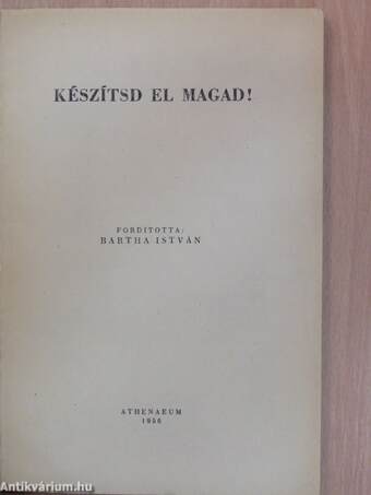 Készítsd el magad!