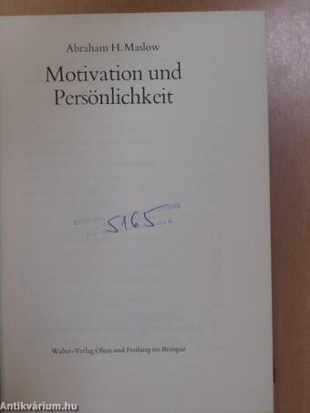 Motivation und Persönlichkeit