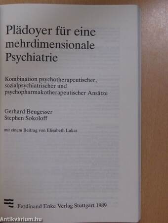 Plädoyer für eine mehrdimensionale Psychiatrie