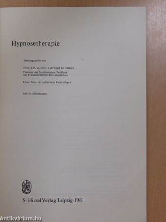 Hypnosetherapie