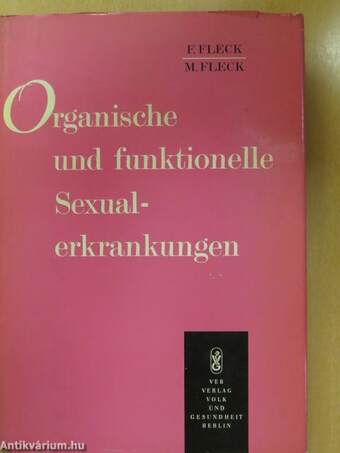 Organische und funktionelle Sexualerkrankungen