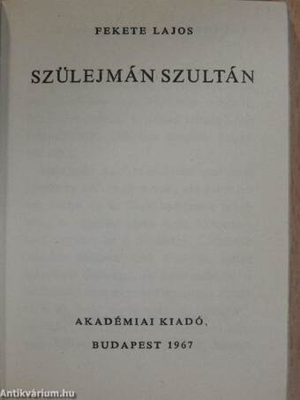 Szülejmán szultán