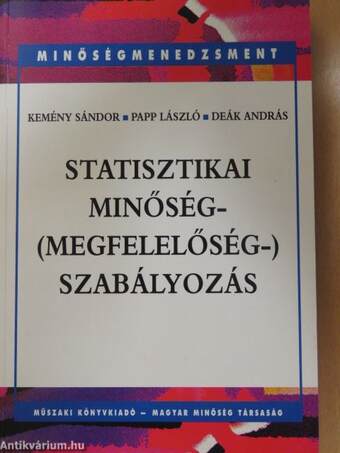 Statisztikai minőség- (megfelelőség-) szabályozás