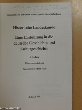 Historische Landeskunde