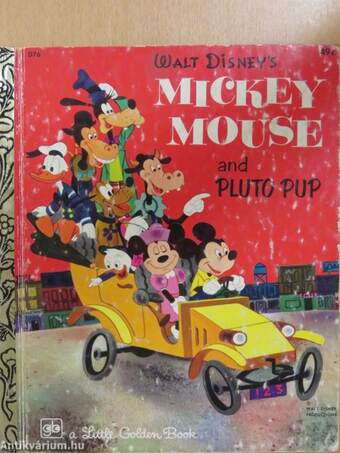 Walt Disney's Mickey Mouse and Pluto pup