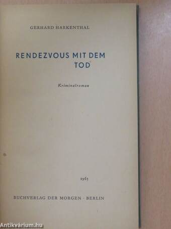 Rendezvous mit dem Tod