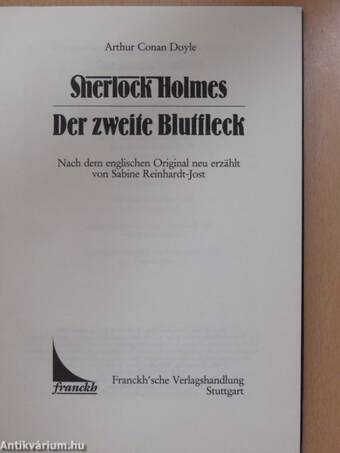 Sherlock Holmes - Der zweite Blutfleck