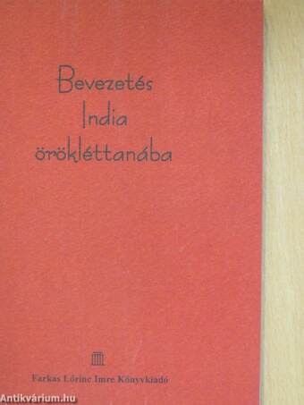 Bevezetés India örökléttanába