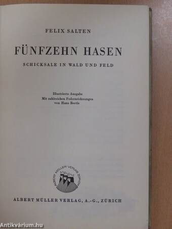 Fünfzehn Hasen