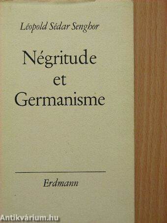 Négritude et Germanisme