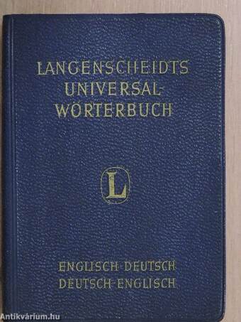 Langenscheidts Universal-Wörterbuch Englisch