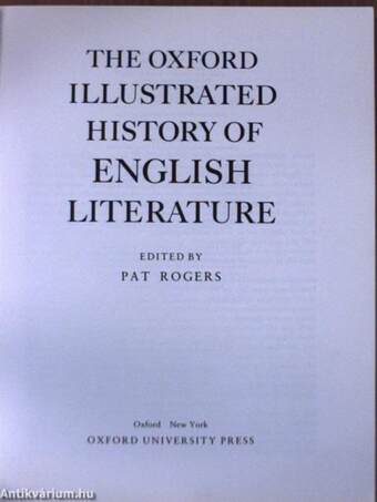 The Oxford illustrated history of english literature