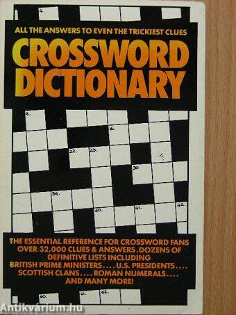 Crossword dictionary