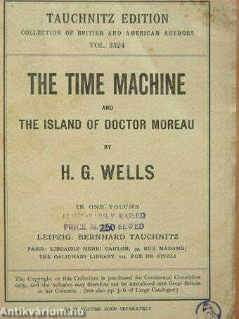 The time machine/The island of Doctor Moreau