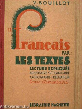 Le Francais par les textes