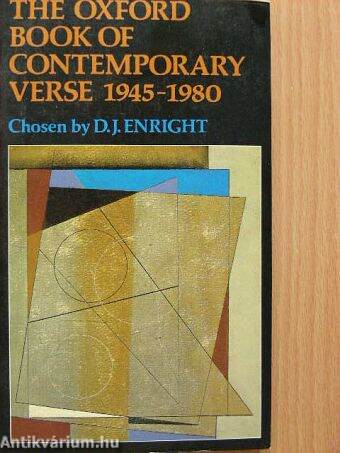 The Oxford Book of contemporary verse 1945-1980