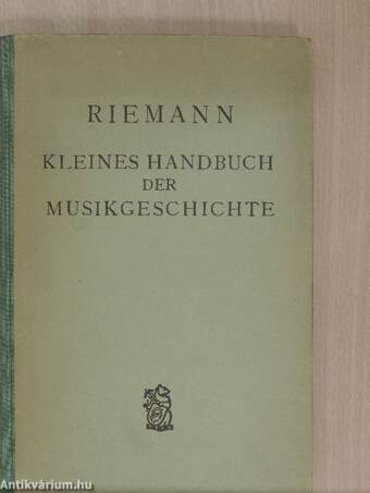 Kleines Handbuch der Musikgeschichte