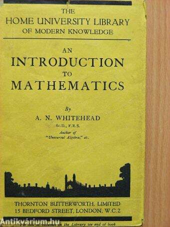 An introduction to mathematics