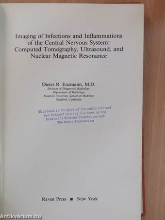 Imaging of Infections and Inflammations of the Central Nervous System: Computed Tomography, Ultrasound, and Nuclear Magnetic Resonance