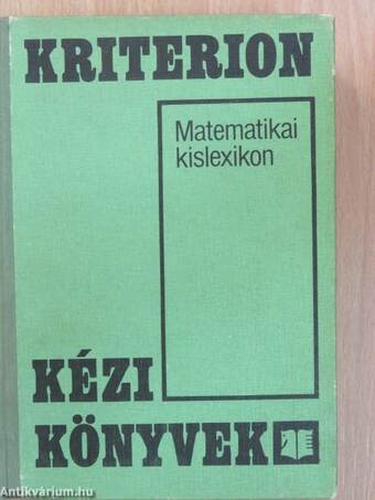 Matematikai kislexikon