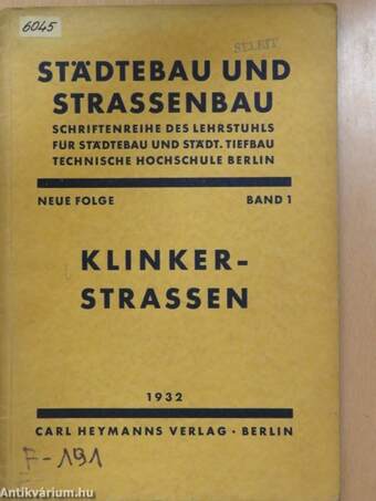 Klinkerstrassen