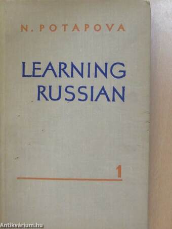 Learning Russian I.