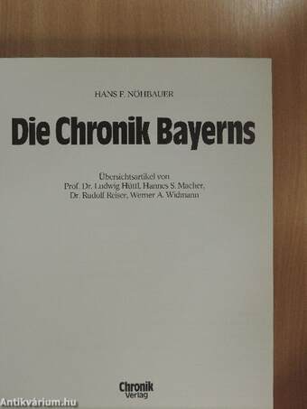 Die Chronik Bayerns