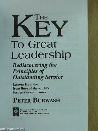 The Key to Great Leadership