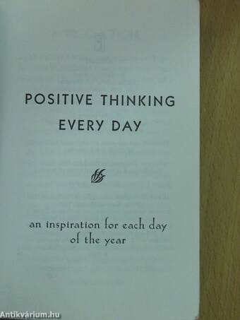 Positive Thinking Every Day