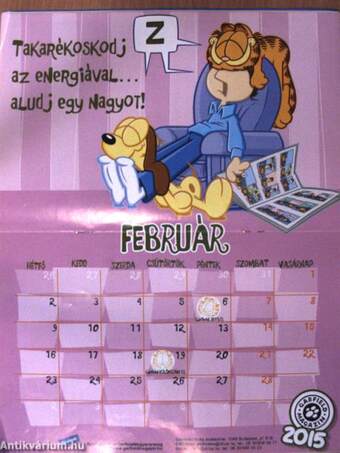 Garfield 2015. január