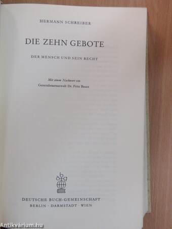 Die Zehn Gebote