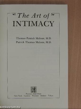 The Art of Intimacy