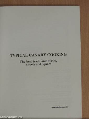 Typical Canary Cooking