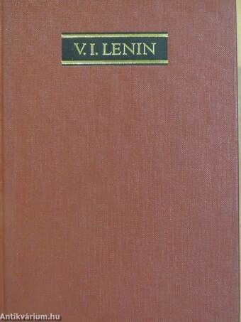 V. I. Lenin összes művei 45.