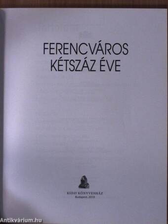 Ferencváros kétszáz éve