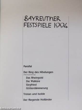 Bayreuther Festspiele 1994