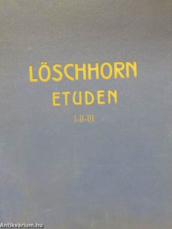 30 Melodische Etuden für das Pianoforte I-III.