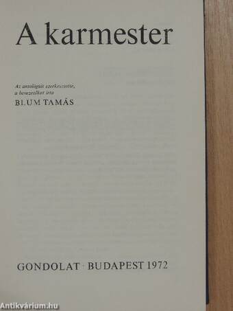 A karmester