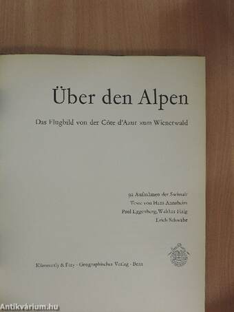 Über den Alpen