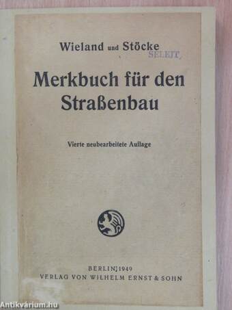 Merkbuch für den Straßenbau