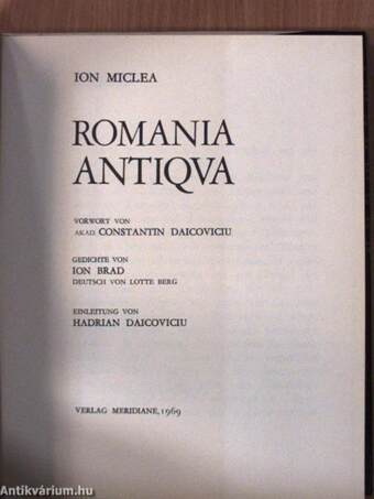 Romania antiqua