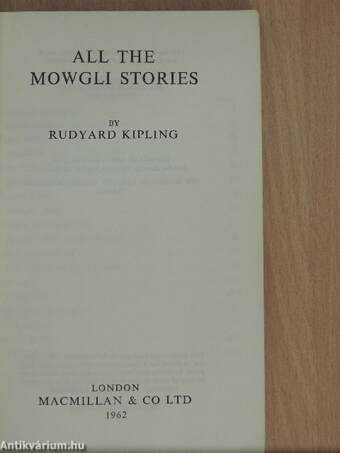 All the Mowgli Stories