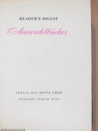 Diamanten im meer/Geld bringt geld/Wie ein rudel wölfe/Wer die nachtigall stört