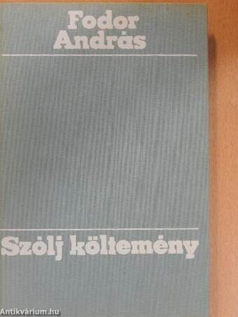 Szólj költemény