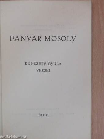 Fanyar mosoly