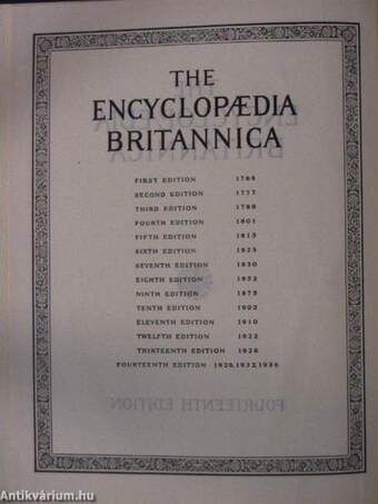 The Encyclopaedia Britannica 1-24.