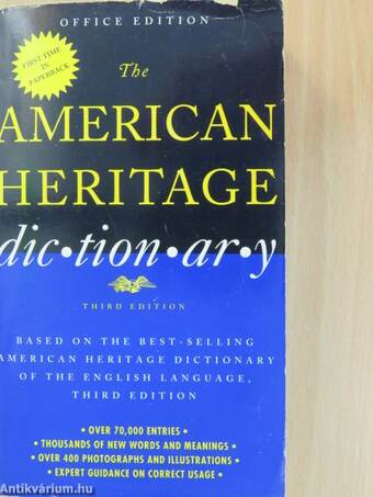 The American Heritage Dictionary