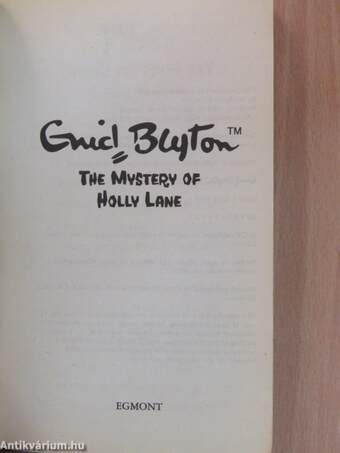 The Mystery of Holly Lane